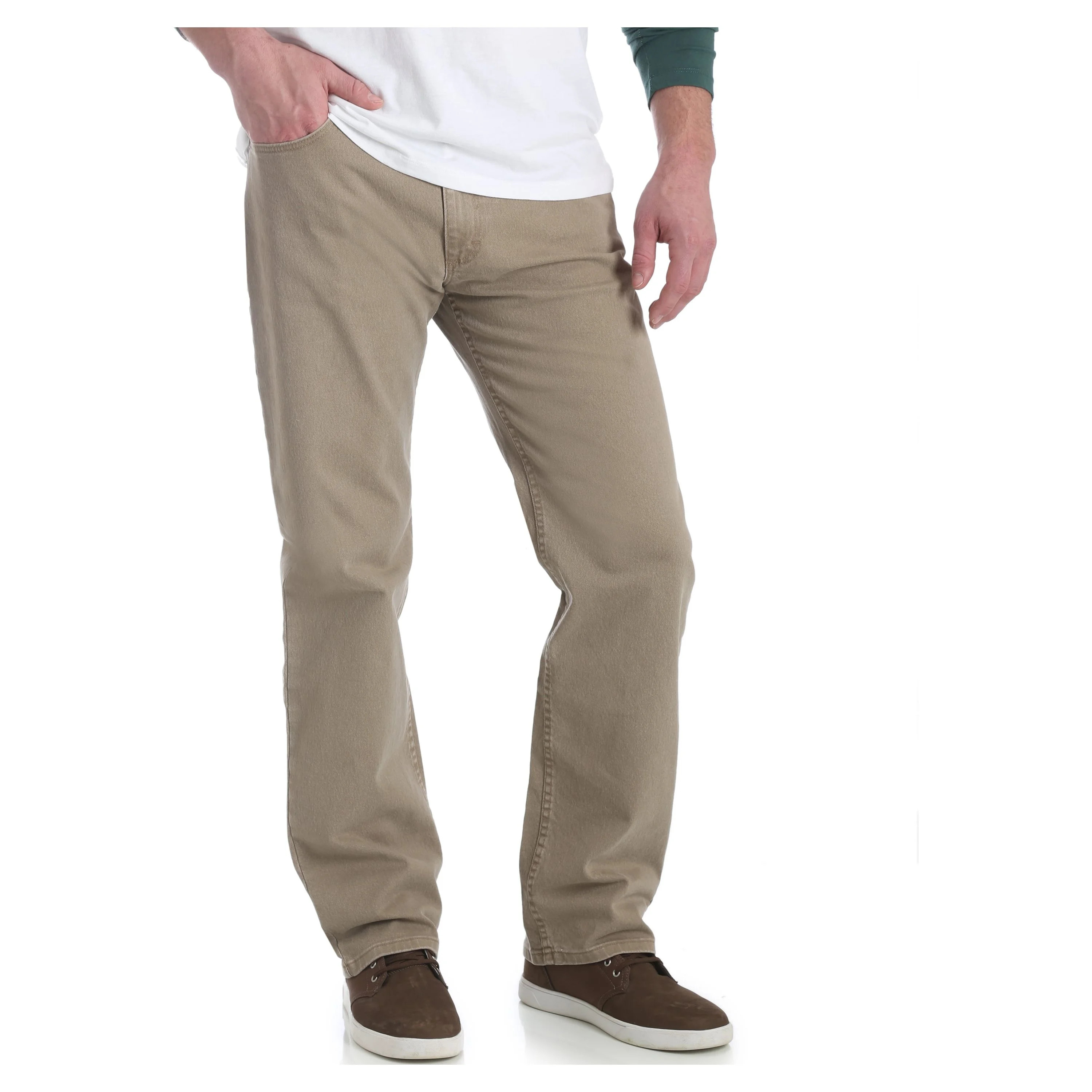 Wrangler Men's and Big Men's Regular Fit Jeans with Flex | Walmart (US)