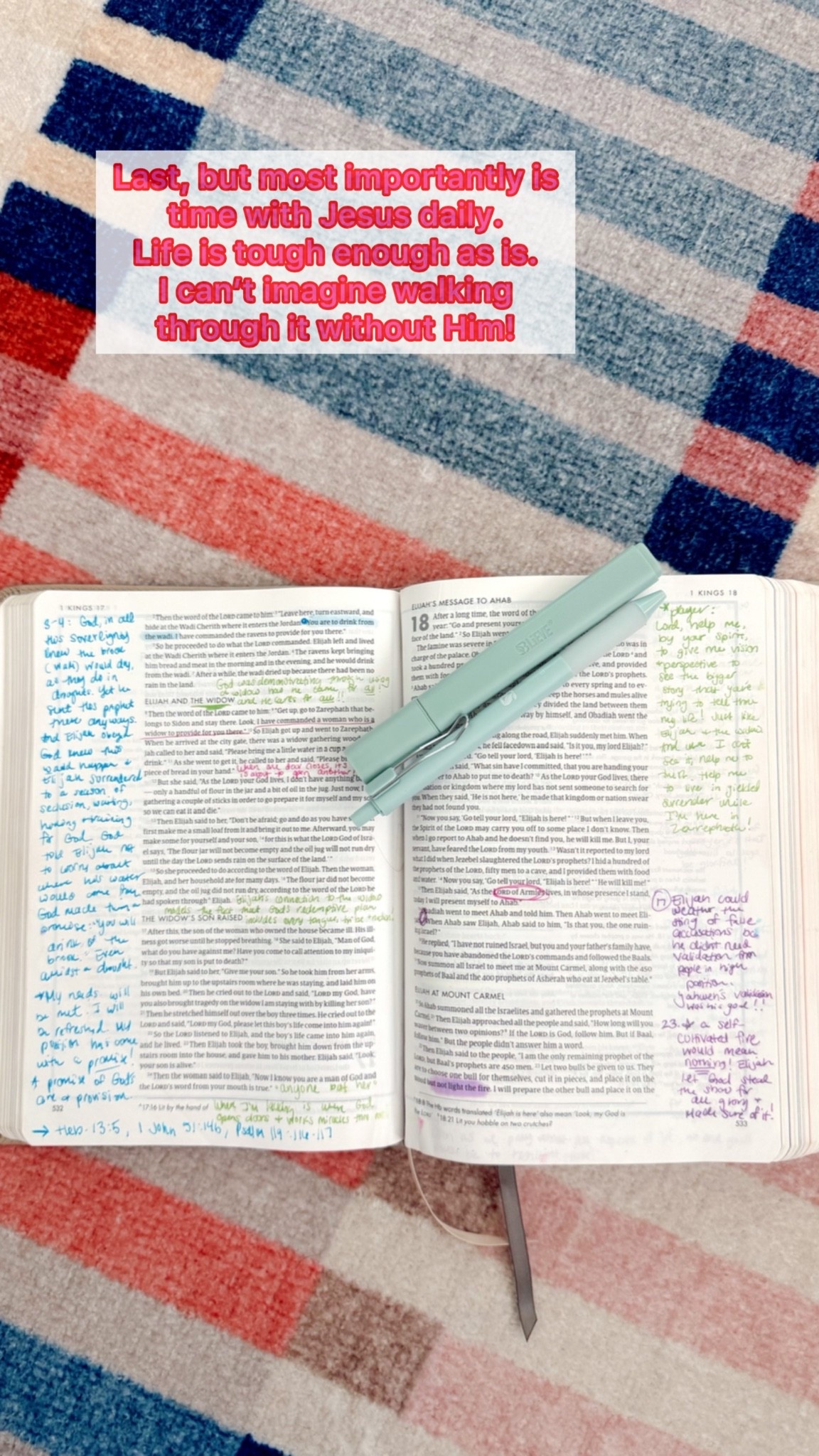 Some of my favorite Bible studies and my Bible linked here!!