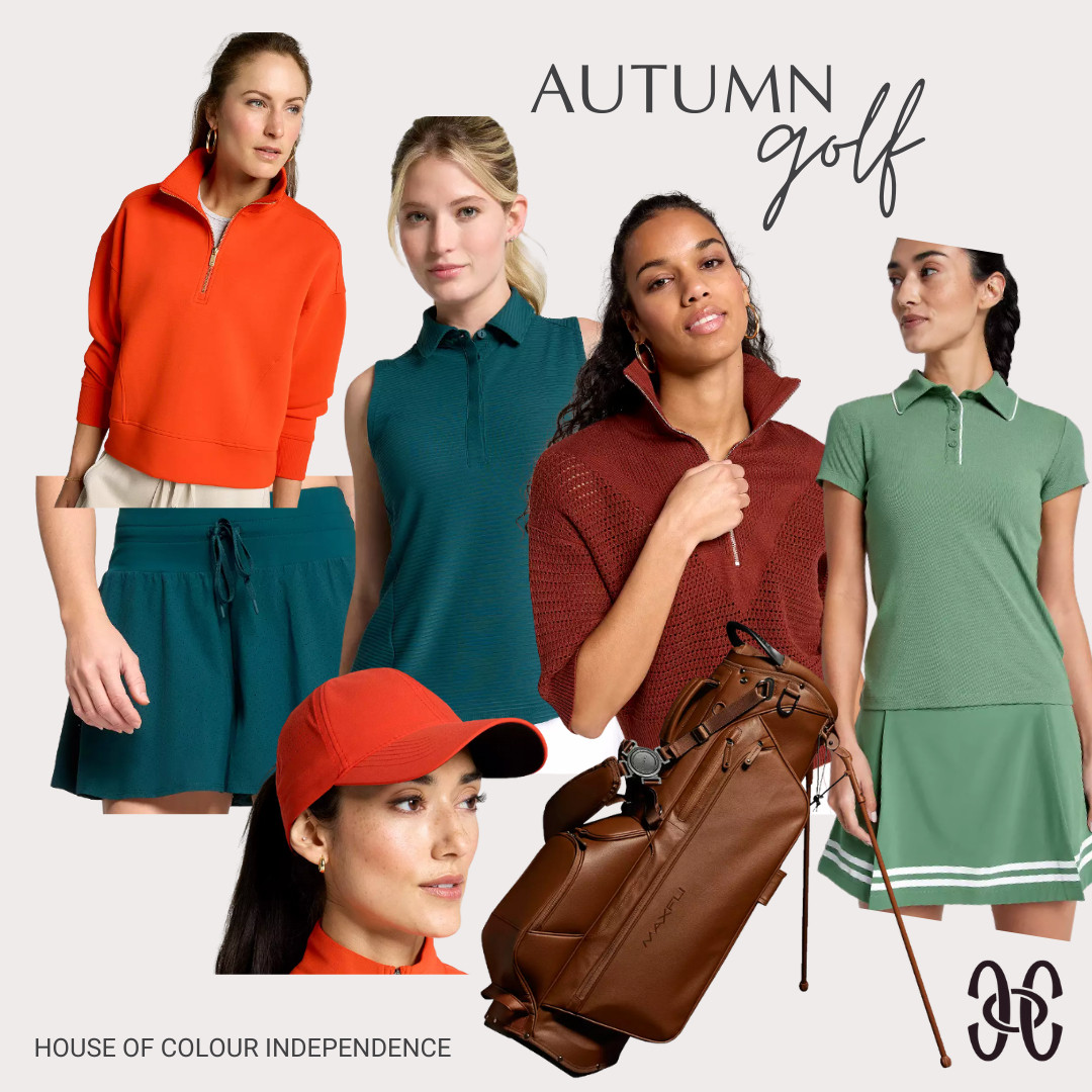Great sales on golf wear right now. These are gorgeous colors for #hocautumn color analysis clients.  

 

#LTKActive