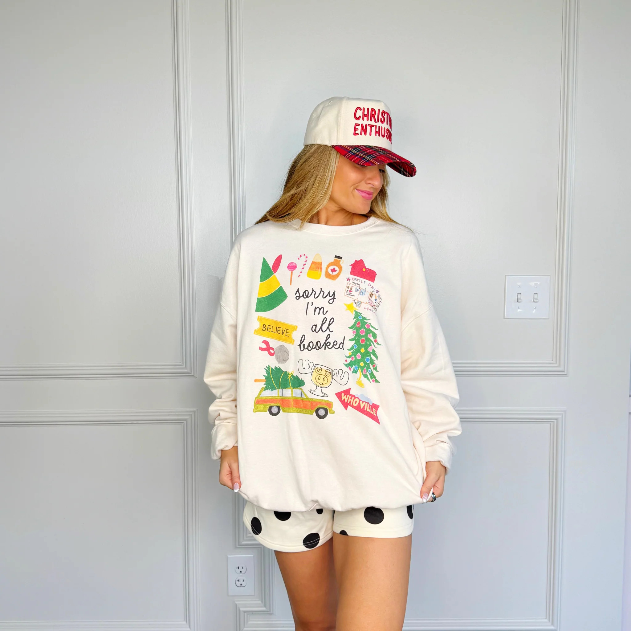 Sorry I'm All Booked Sweatshirt | Poppy & Pine