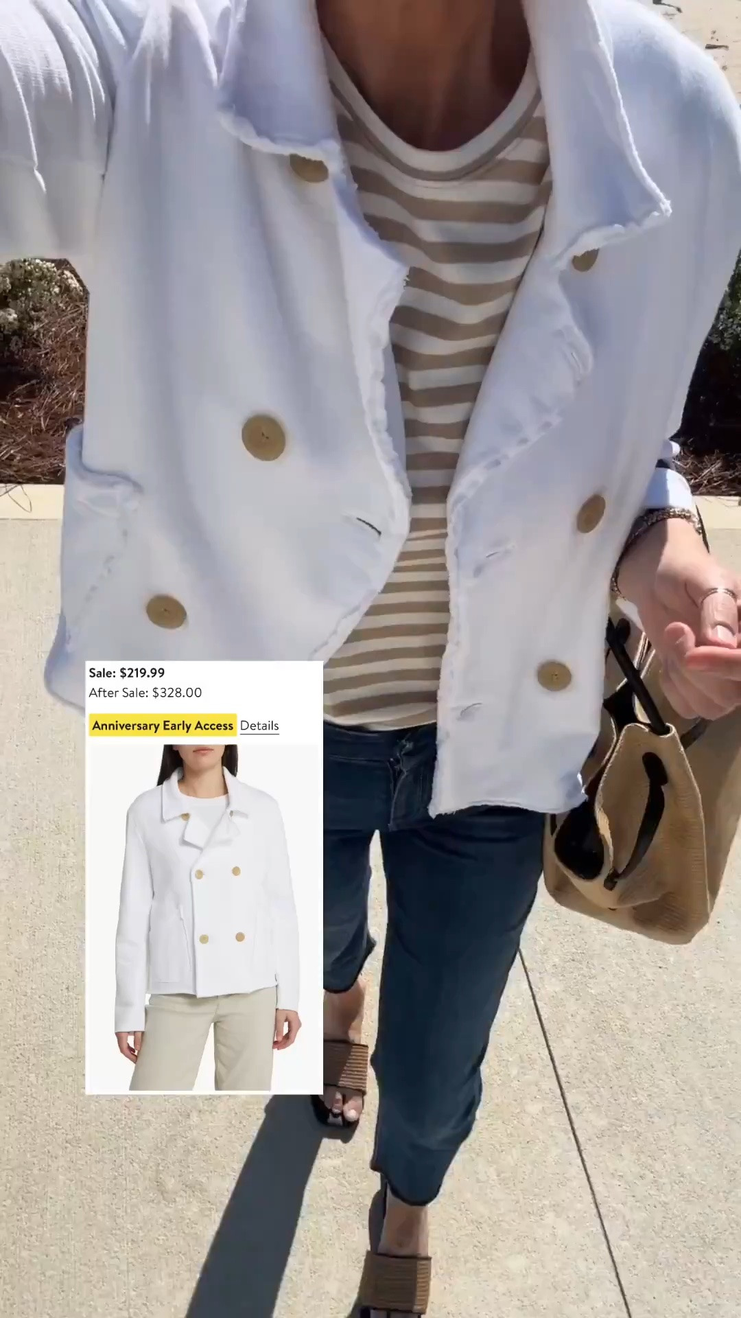 Last year the Frank and Eileen items were in niche seasonal colors. This NSALE my favorite sweatshirt jacket is on sale in WHITE! Highly recommend! Wearing size small

#LTKootd #LTKWorkwear #LTKSaleAlert