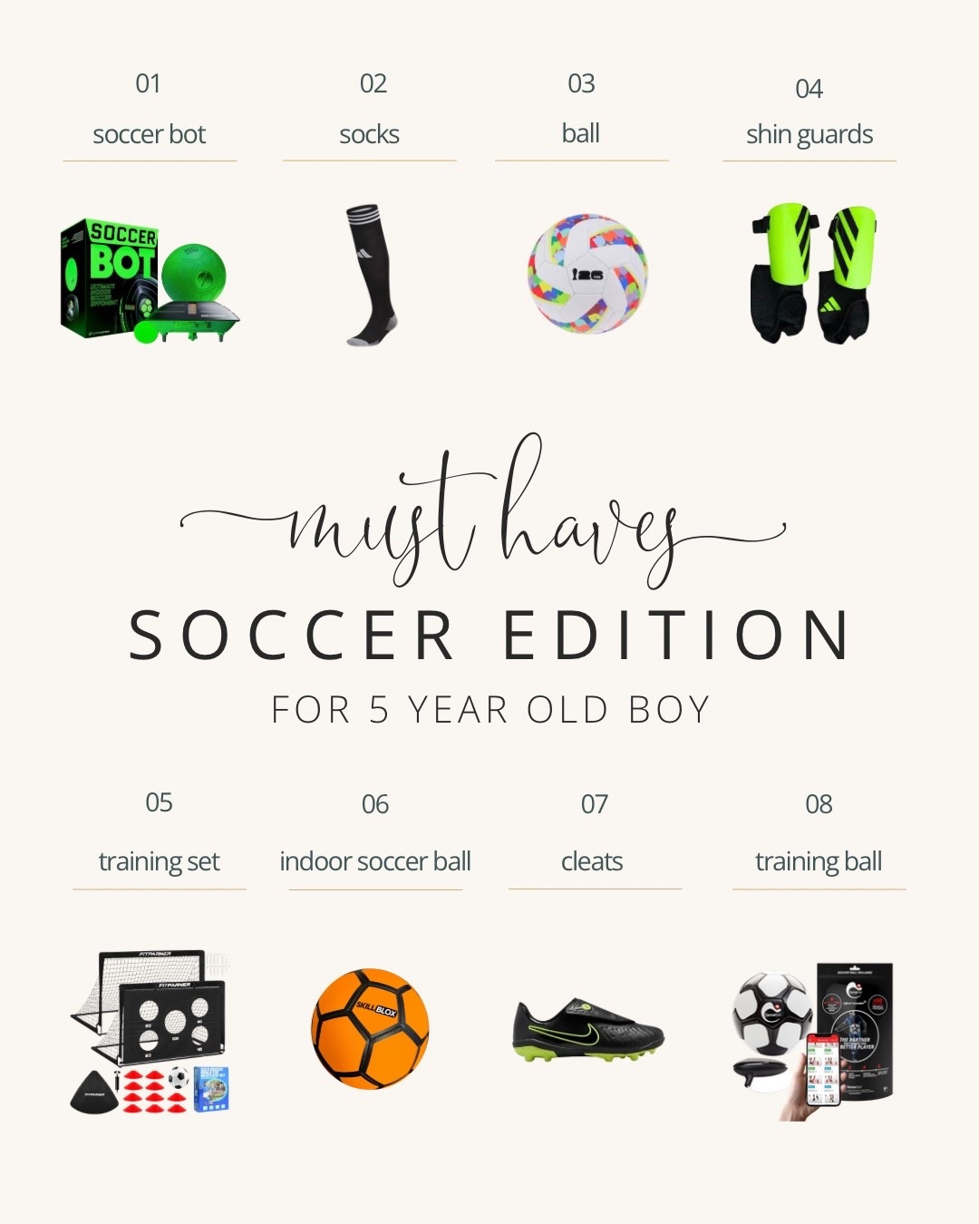 His first soccer season deserves its own little moment. ⚽️

If you’re getting your child ready for youth soccer, these are the pieces we’re loving — practical, comfortable, and made for running full speed into this new season.

Everything is linked here to make soccer prep simple and intentional. ✨⚽️

#LTKKids #LTKActive #LTKSeasonal