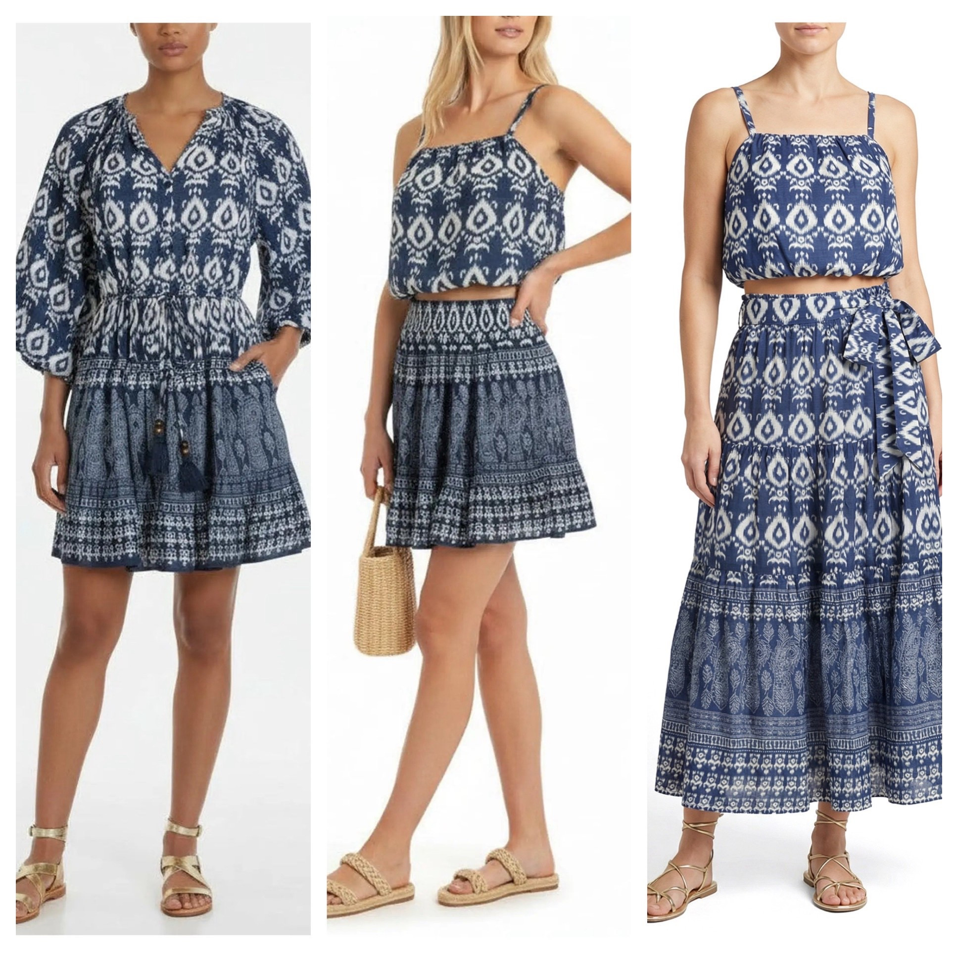 Love this pretty ikat print. But which style!? 
All are so chic 

#LTKOver40 #LTKSeasonal