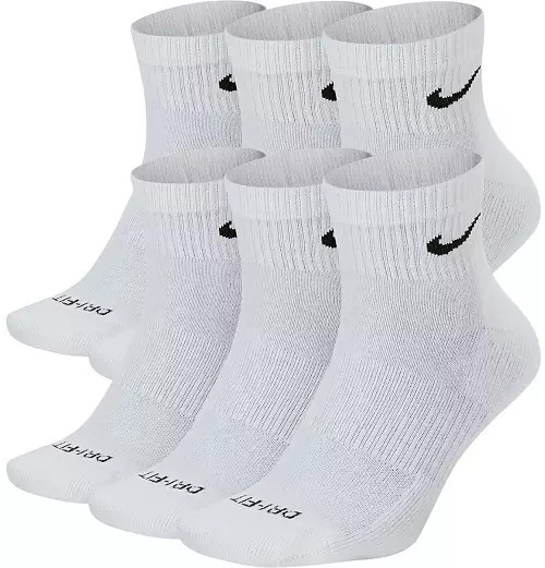 Nike Dri-FIT Everyday Plus Cushioned Training Ankle Socks - 6 Pack | DICK'S Sporting Goods