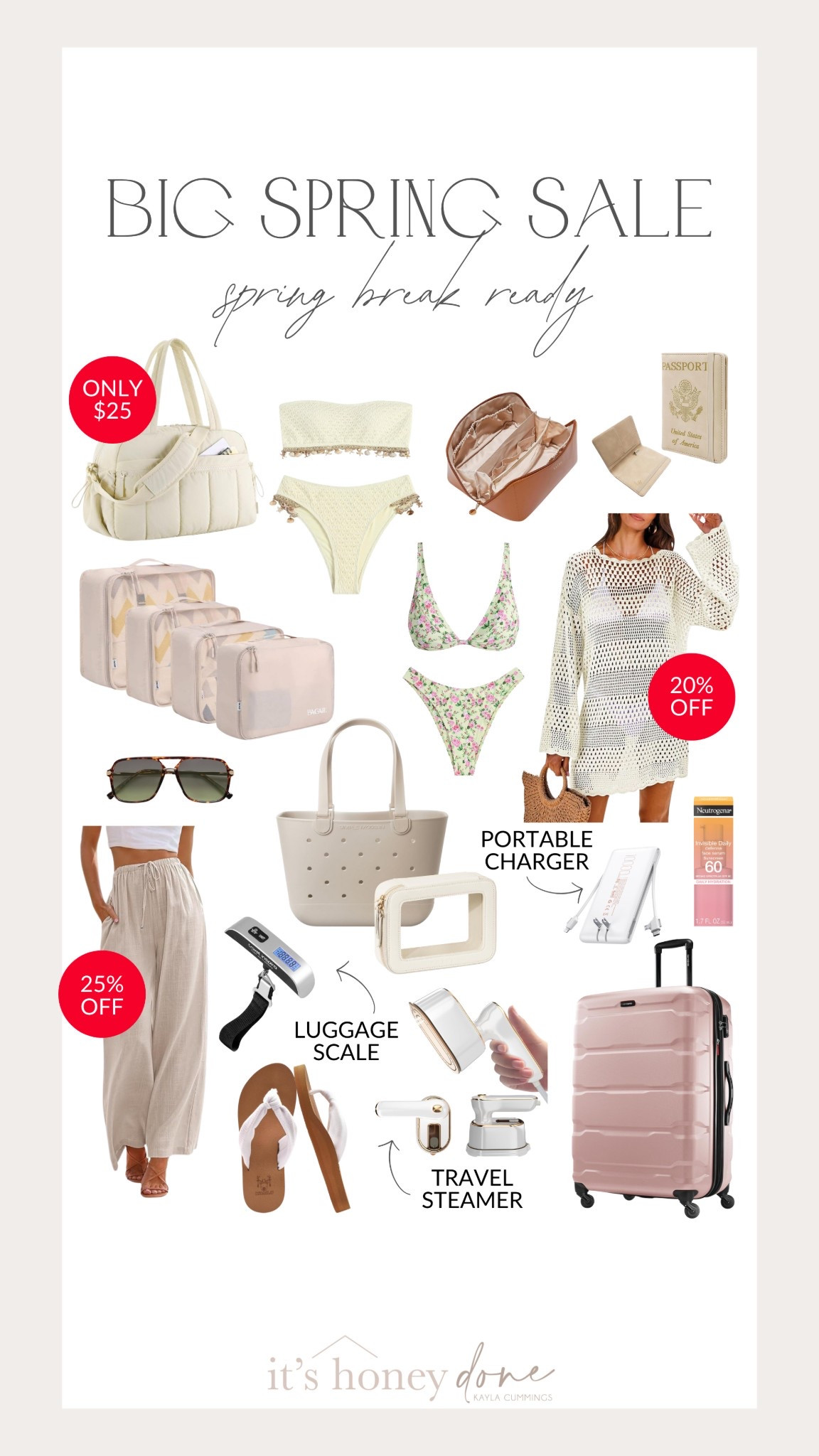 Spring break and travel essentials - all on sale! 

#bigspringsale #amazonassociates 

#LTKStyleTip #LTKSwim #LTKSaleAlert