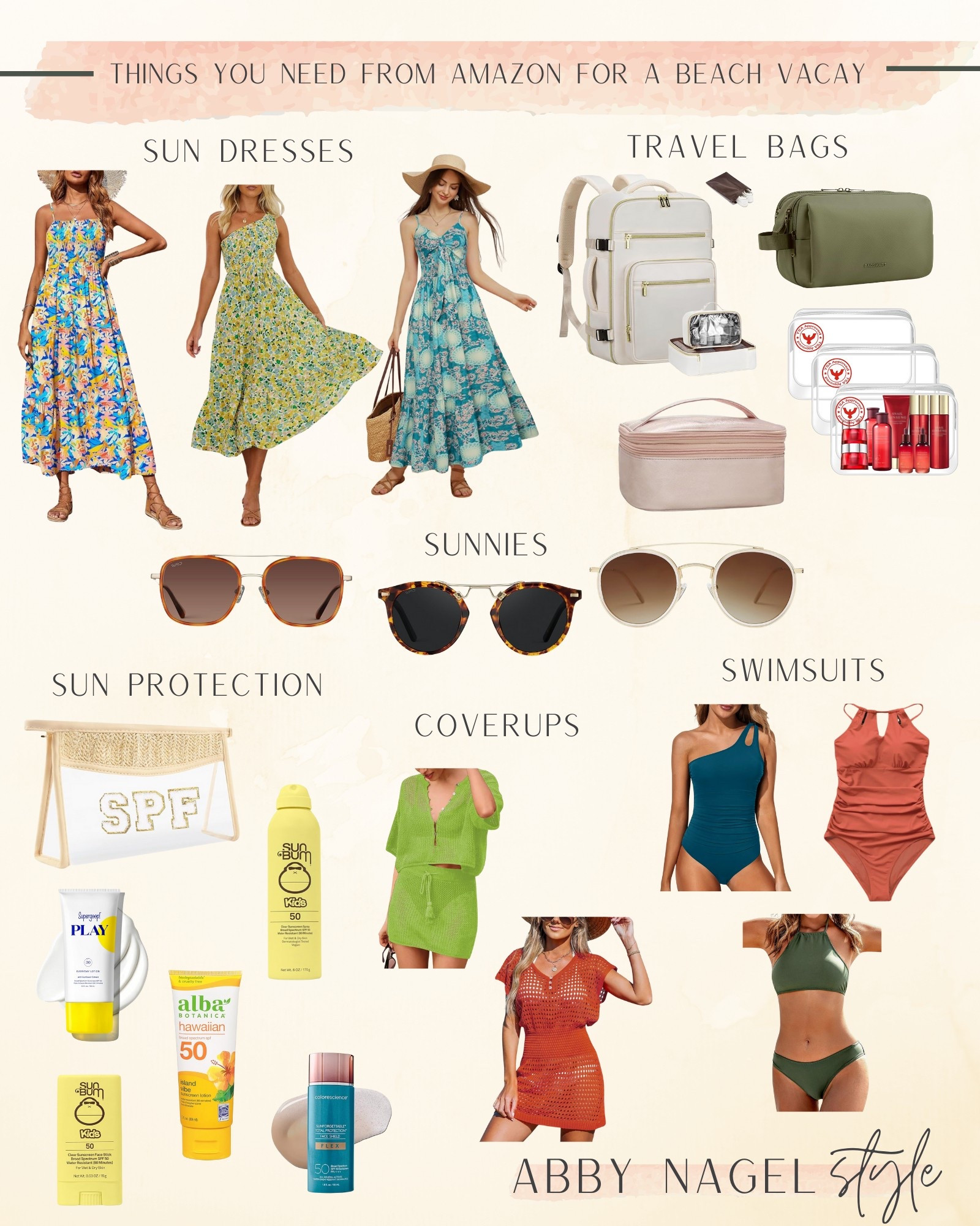 My Amazon travel essentials! ✈️ 🏝️ 

#LTKTravel #LTKFindsUnder50 #LTKFindsUnder100