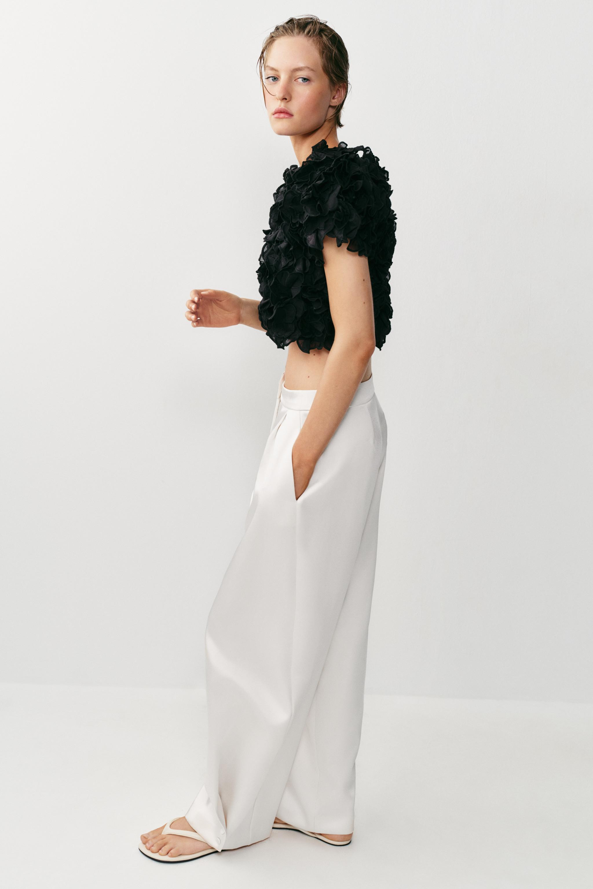 TEXTURED KNIT TOP | Zara UK