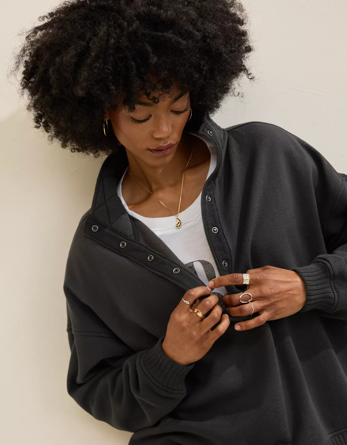 Aerie Oh Snap! Sweatshirt | Aerie