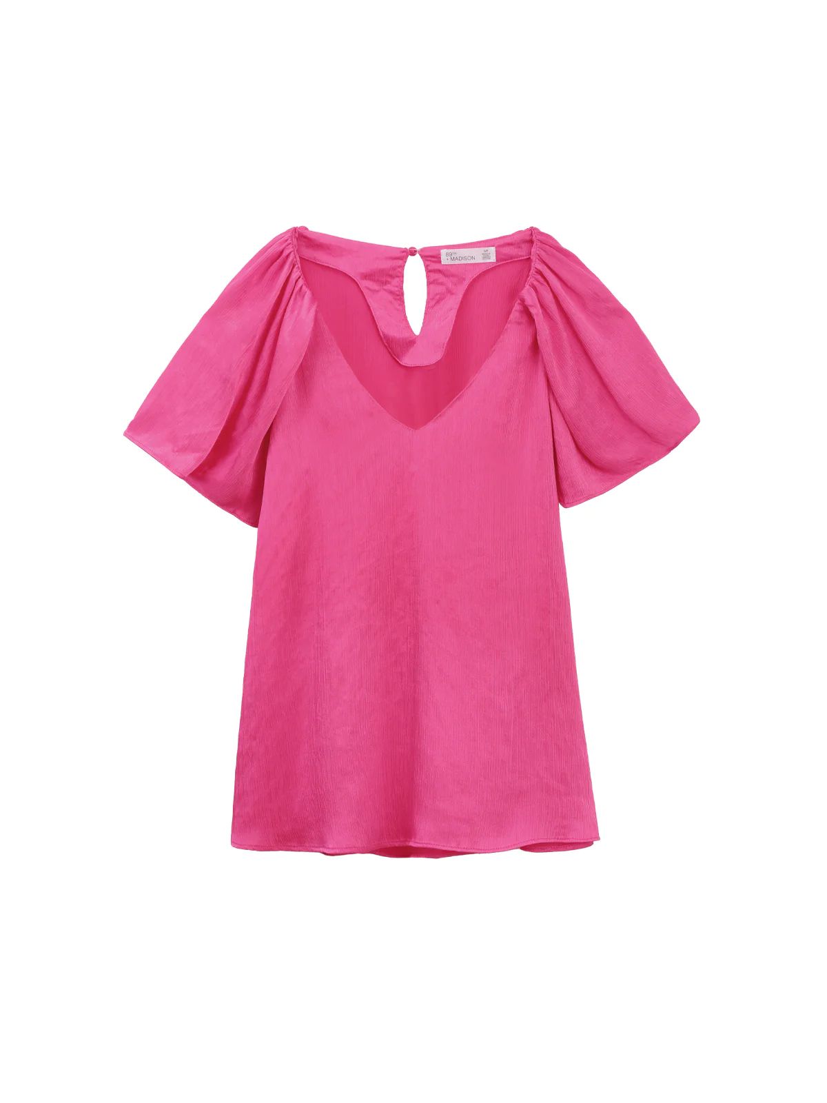 V-Neck Ruffle Sleeves Top | Daily Thread