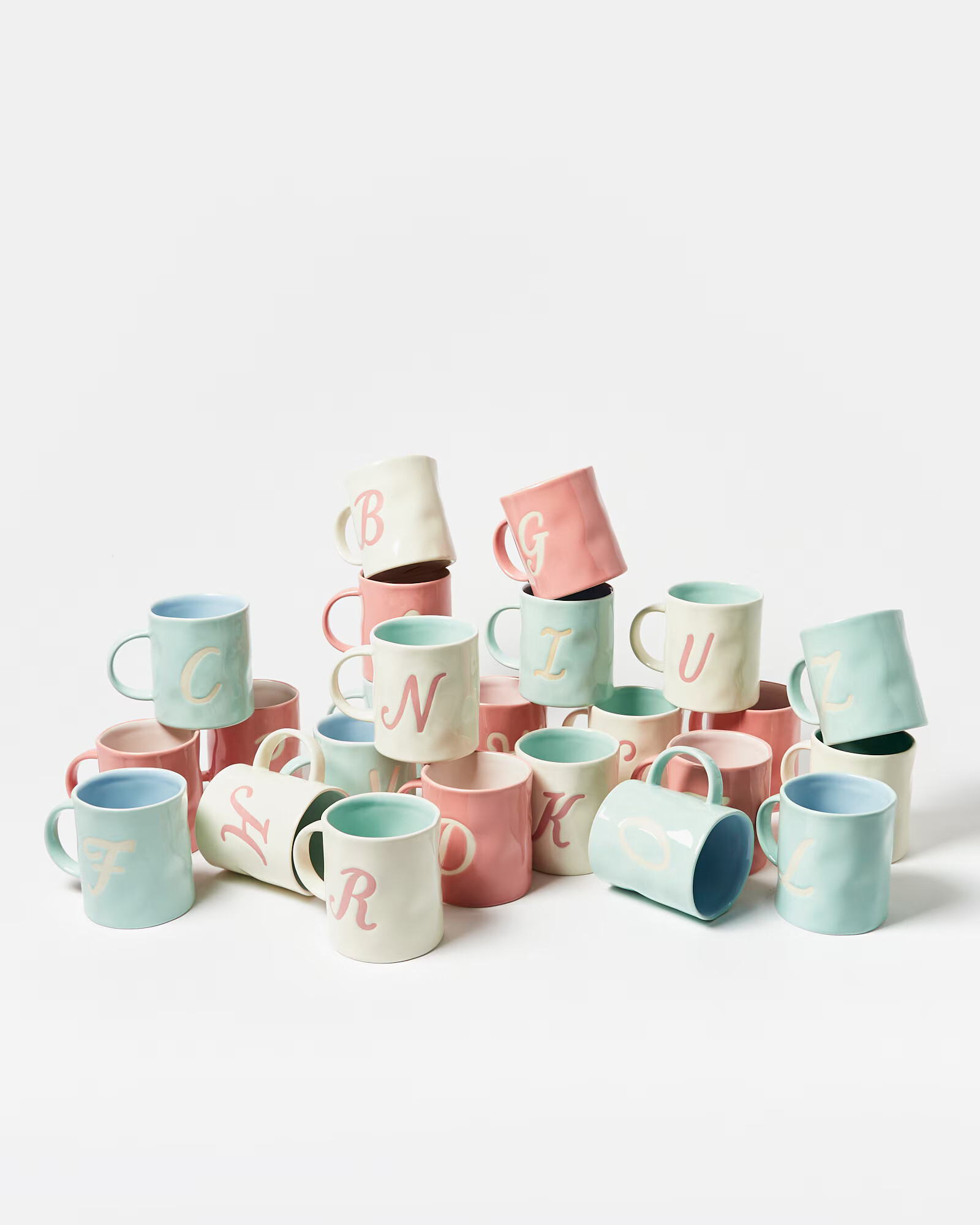 Astrid Ceramic Alphabet Mug | Oliver Bonas | Oliver Bonas (Global)