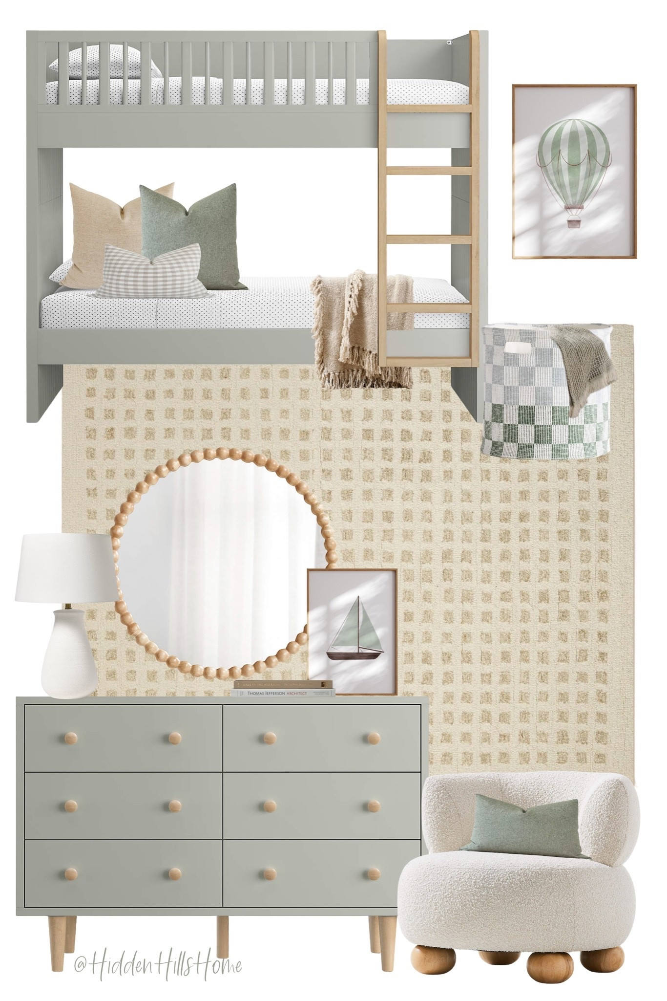 Toddler boys room, toddler shared bedroom, kids room decor ideas, kids bedroom mood board, home decor, home design, kids room inspiration, Sage green boys bedroom

#LTKHome #LTKSaleAlert #LTKKids