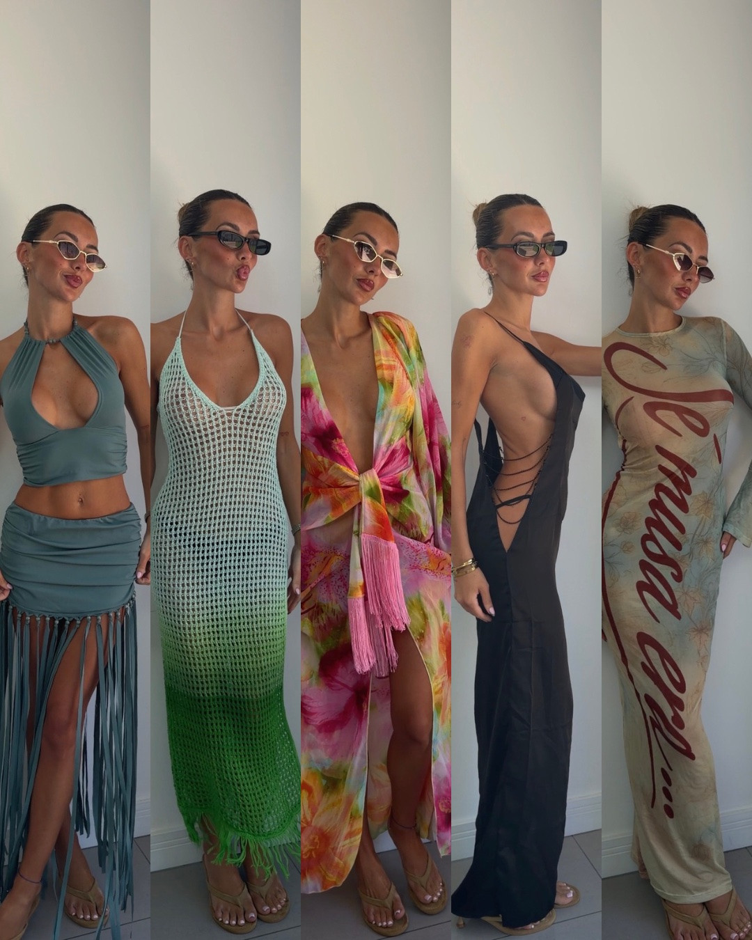 Holiday shop outfits co ords Ibiza styling beach coverup

#LTKuk #LTKsummer #LTKeurope