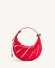 Jana Hollow Out Shoulder Bag - Red | JW PEI US