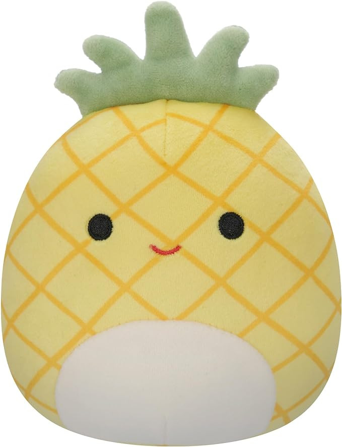 Squishmallows Original 5-Inch Maui Yellow Pineapple with White Belly - Official Jazwares Plush | Amazon (US)