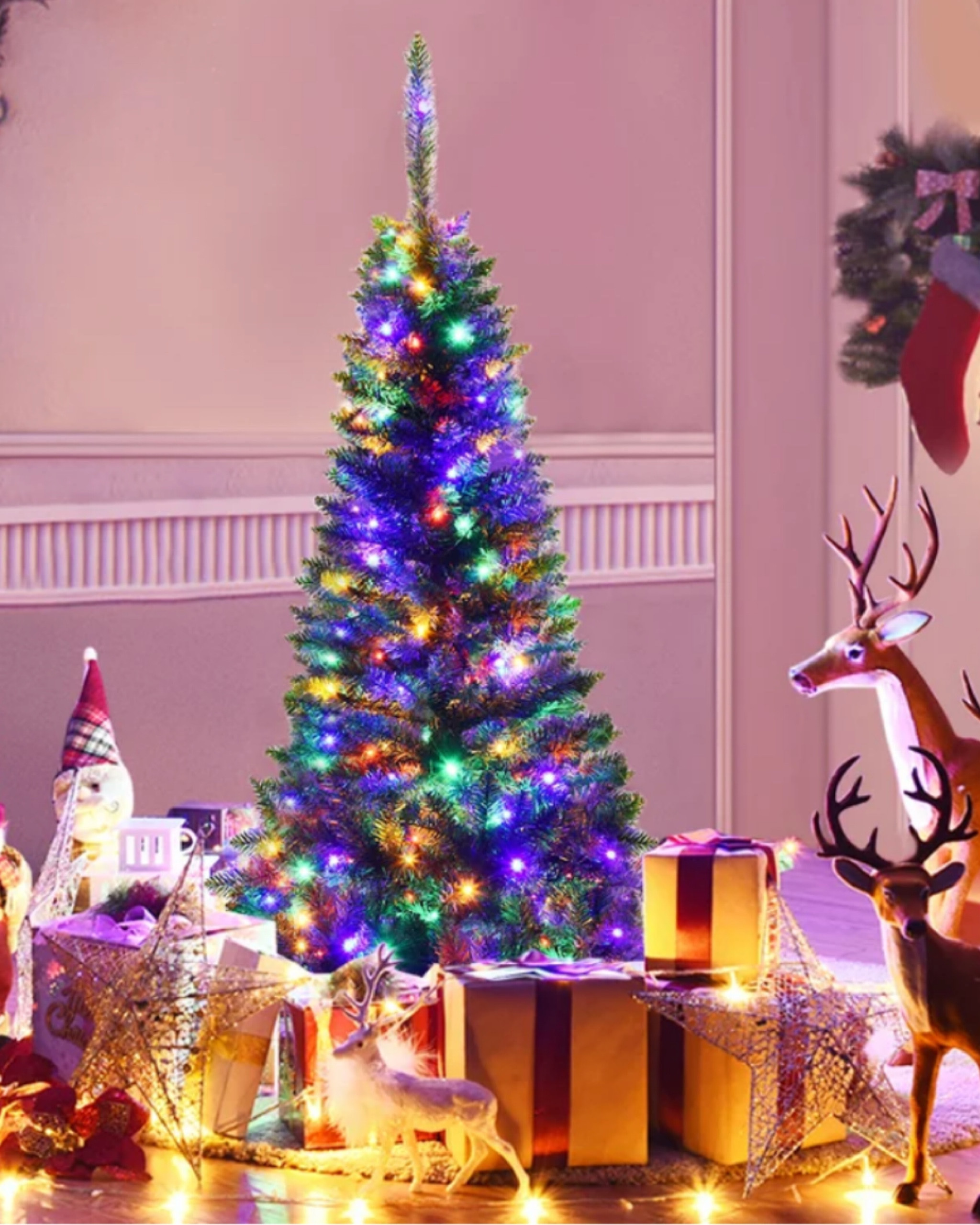 Sale Early Black Friday deals on pre-lot Christmas Tress, flocked artificial pine Christmas tree, pre-lot colorful lights pencil Christmas tree, remote control light 9-modes Christmas tree, tinsel Christmas tree, artificial Christmas tree, decorative, holiday, YoumeandLupus, walmart finds, sale 

#LTKSeasonal #LTKHoliday #LTKHolidaySale