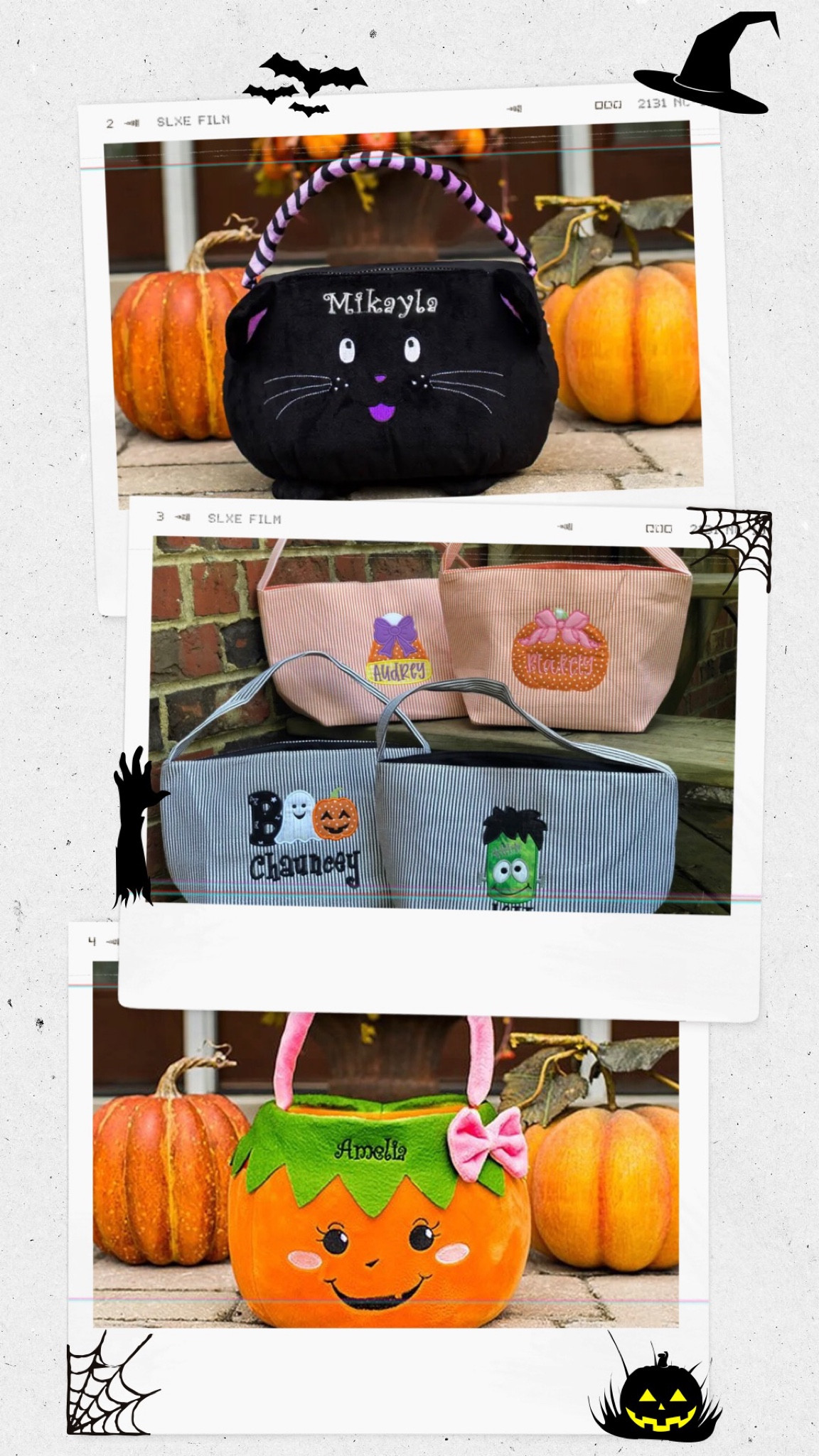 Kids Halloween baskets from Etsy!  Shop small business and get the cutest, spooky candy baskets.  

#LTKfamily #LTKkids #LTKHalloween
