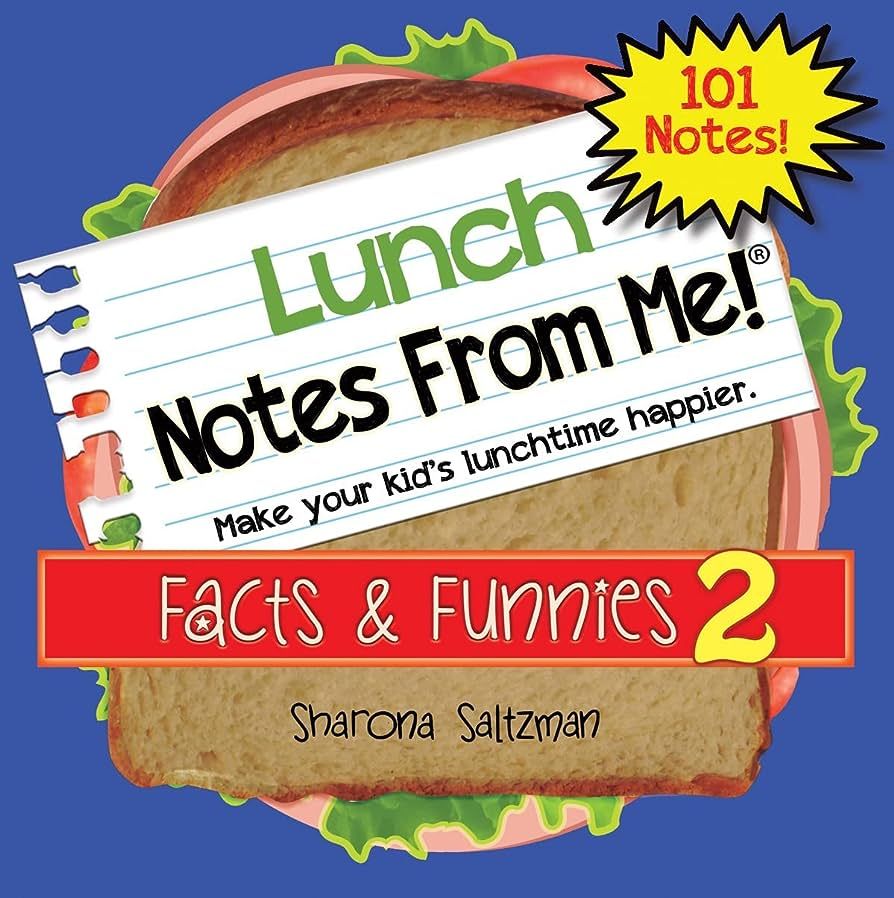 Notes From Me! 101 Tear-Off Lunch Box Notes for Kids, Facts & Funnies Vol. 2, Fun & Educational, ... | Amazon (US)