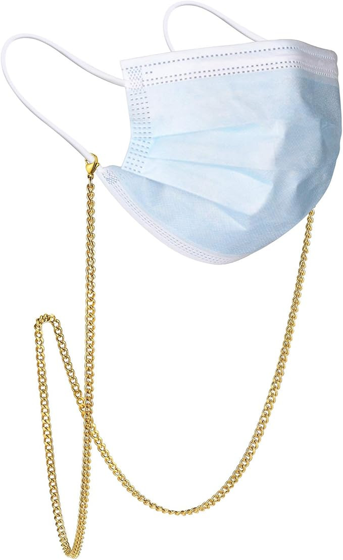 ChainsHouse Mask Chains For Women Men, Glasses Chain Holder Eyeglasses Strap Lanyards Pack Eyewea... | Amazon (UK)