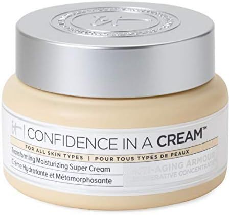 IT Cosmetics Confidence in a Cream - Facial Moisturizer - Reduces the Look of Wrinkles & Pores, Visi | Amazon (US)