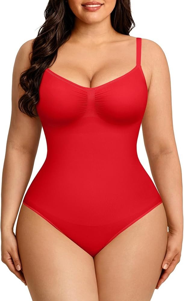 FeelinGirl Shapewear Bodysuit Tummy Control Body Shaper for Women | Amazon (US)