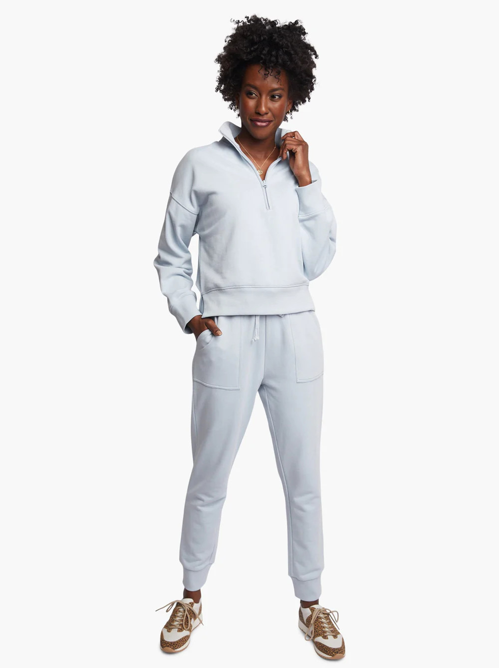 Cynthia Front Zip Sweatshirt | ABLE Clothing