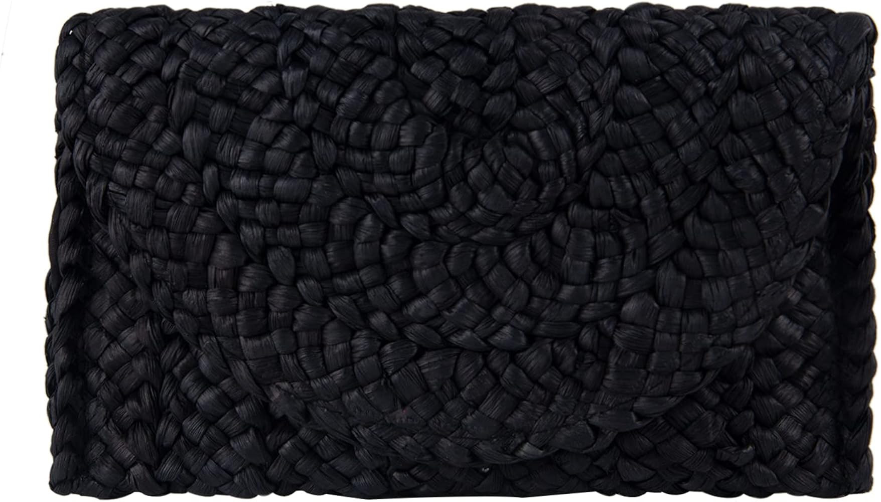 Freie Liebe Straw Clutch Purses for Women Summer Beach Bags Envelope Woven Clutch Handbags | Amazon (US)