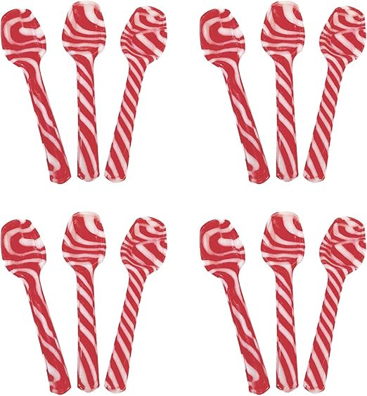 Candy Cane Spoons 1doz | Amazon (US)