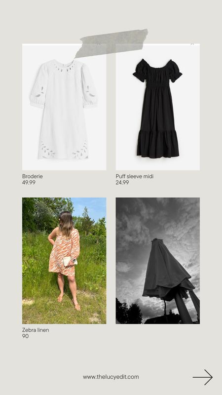 Summer dresses edit 

#LTKSeasonal #LTKeurope #LTKunder100