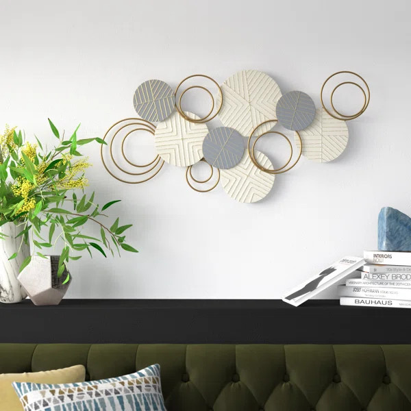 Layered Herringbone Plates Wall Décor | Wayfair North America