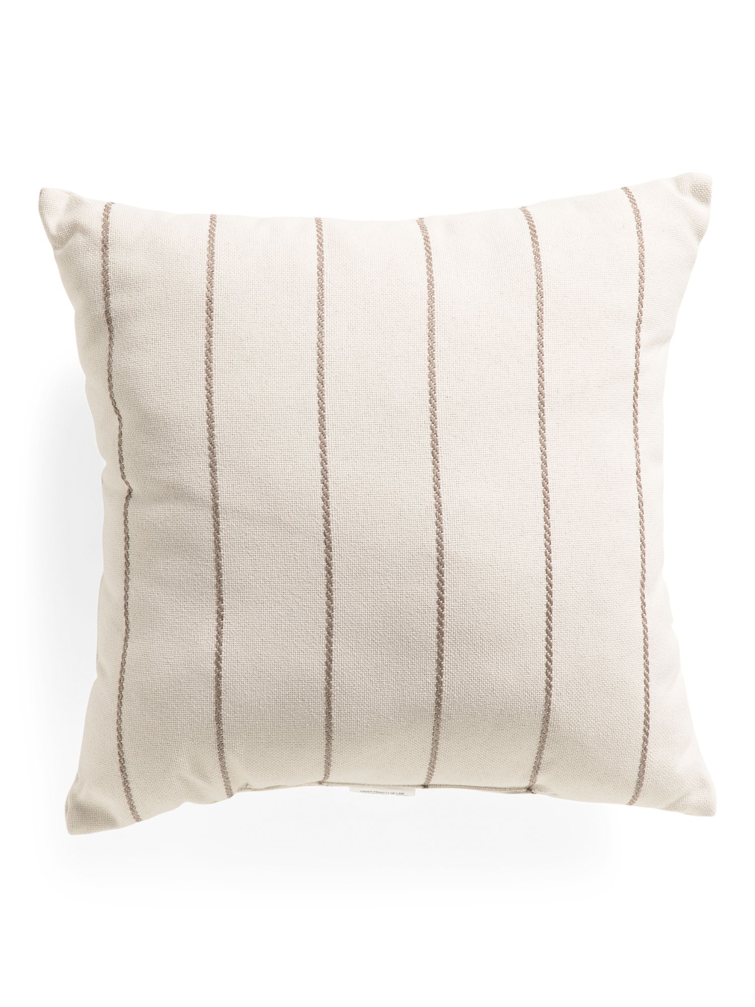 Made In Usa 22x22 Indoor Outdoor Striped Pillow | Throw Pillows | Marshalls | Marshalls