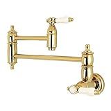 Kingston Brass KS3102BPL Bel-Air Pot Filler, Polished Brass | Amazon (US)