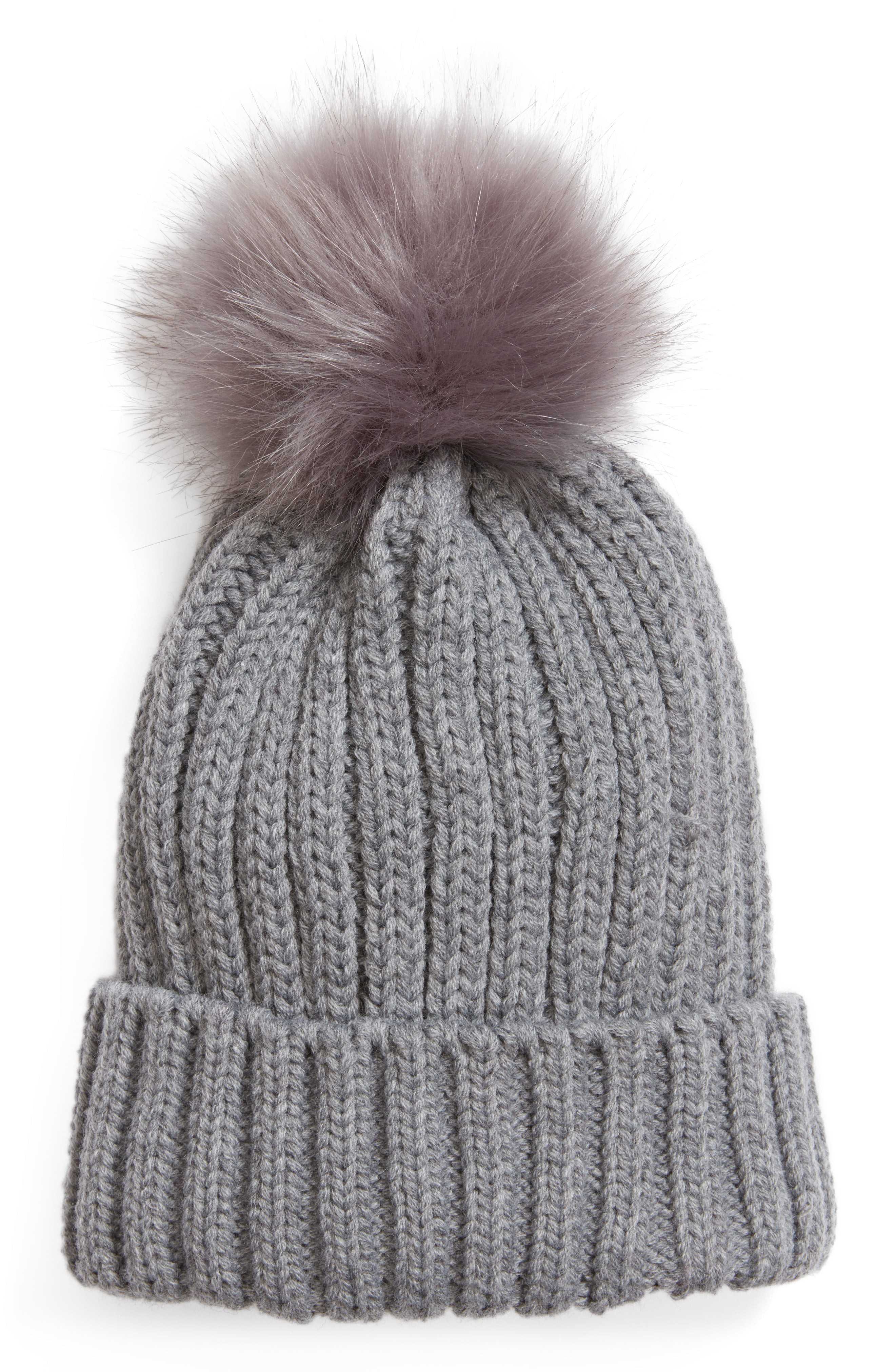 Faux Fur Pompom Beanie | Nordstrom