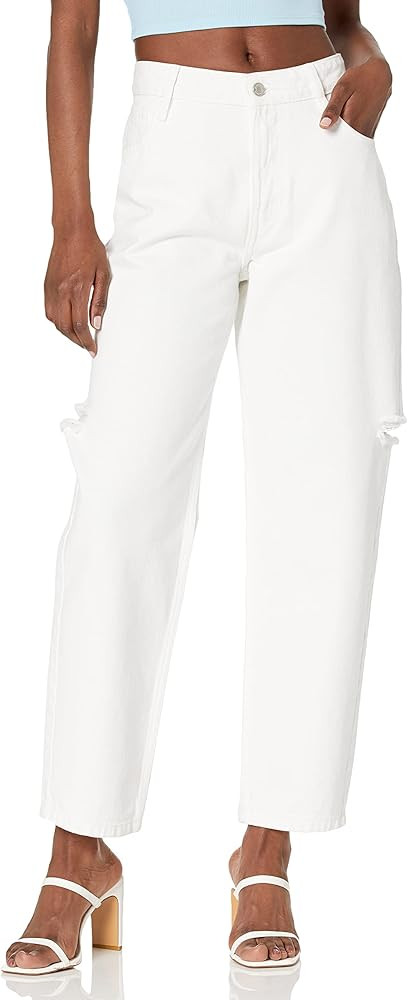 The Drop Women's Kasen Wide-Leg Slit Denim | Amazon (US)