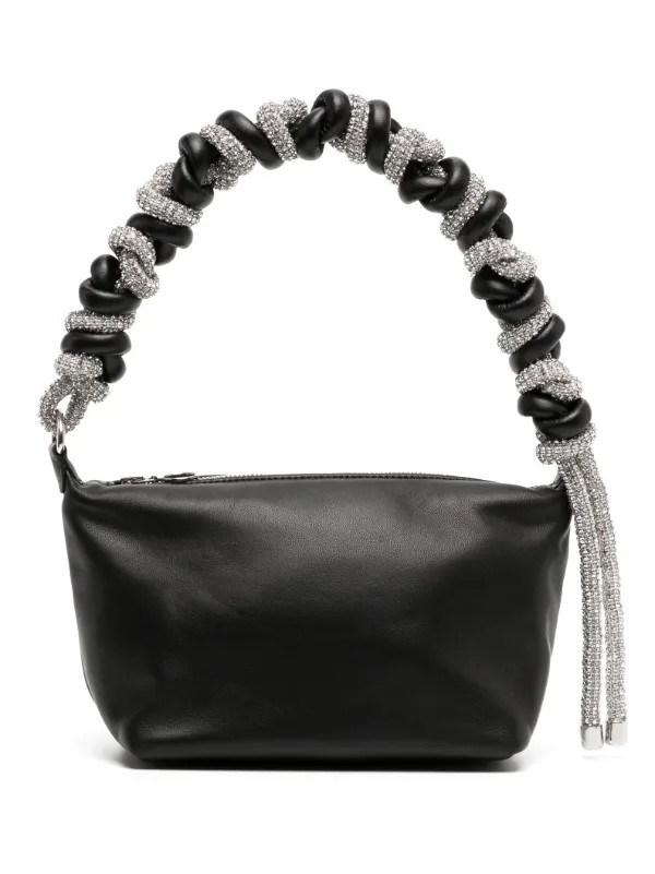 Kara crystal-embellished Shoulder Bag | Black | FARFETCH | Farfetch Global