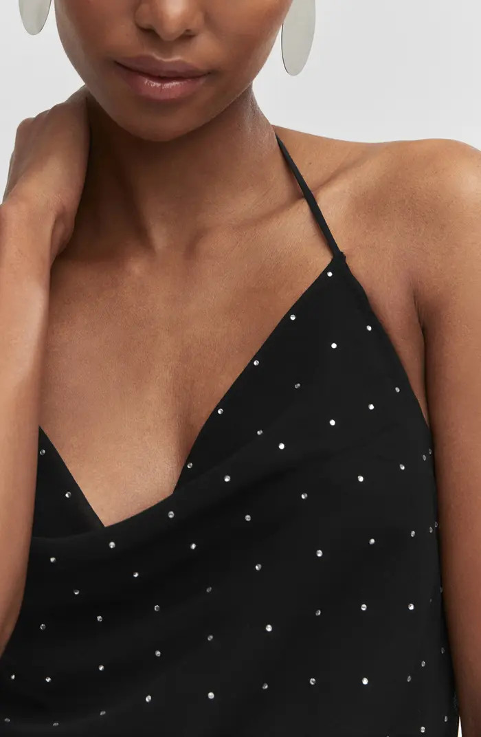 Rhinestone Halter Dress | Nordstrom