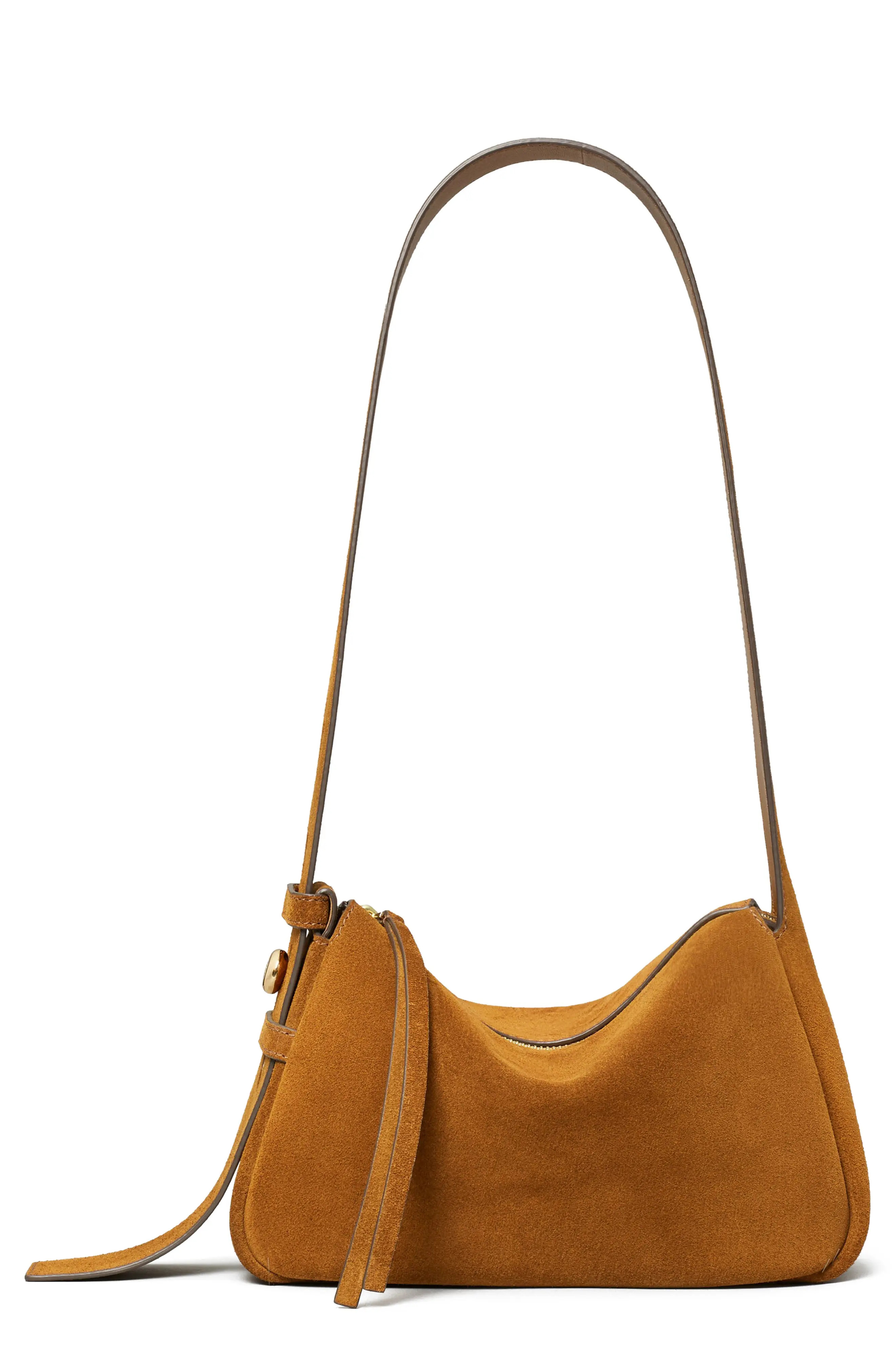 Tory Burch Small Romy Suede Shoulder Bag (Women) | Nordstrom | Nordstrom