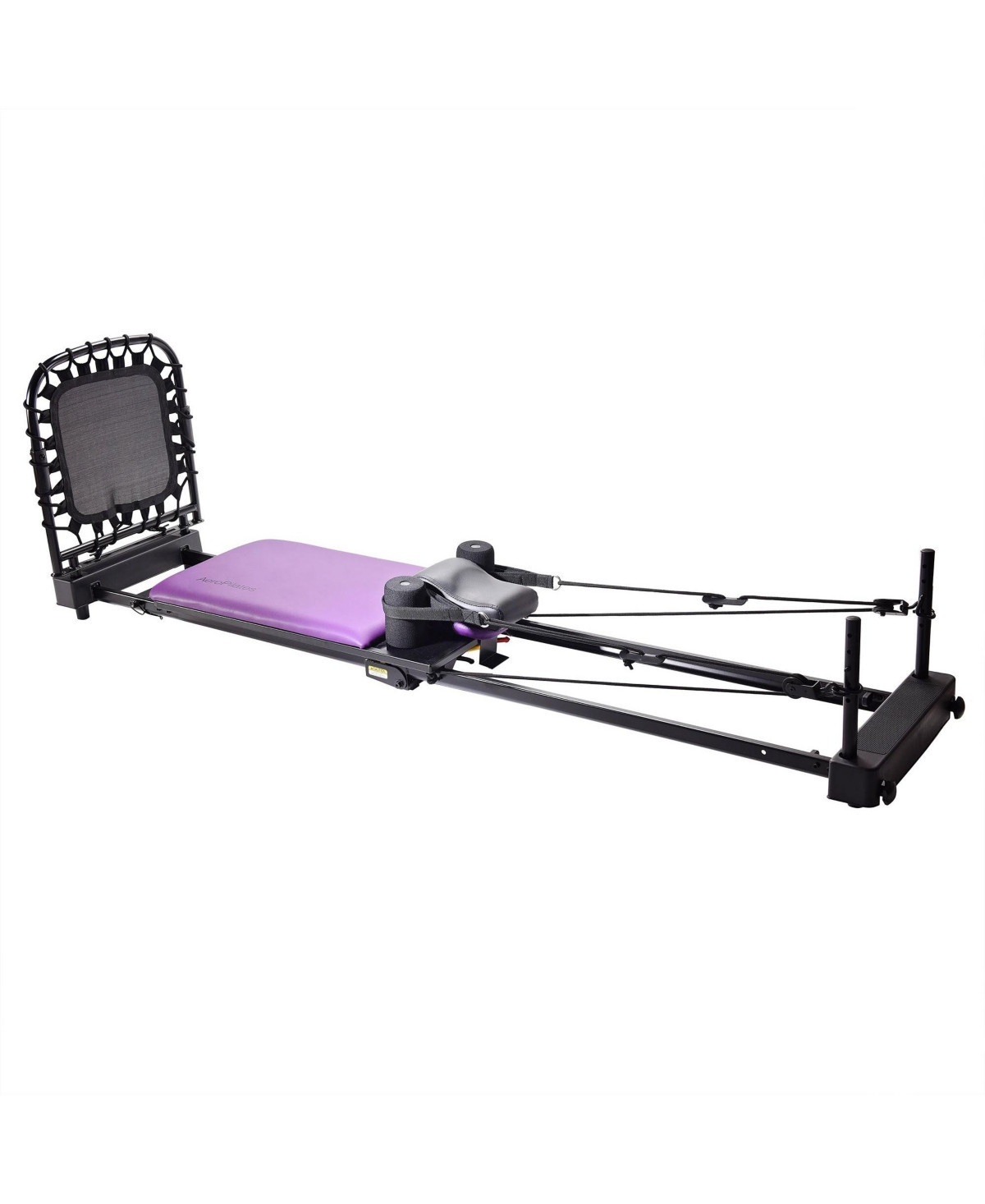 Stamina Products Stamina 55-4379 AeroPilates Reformer Plus Whole Body Resistance Workout System - Black/Purple | Macy's