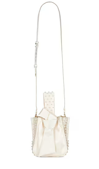 Anthea Wristlet Crossbody Bag in Dove | Revolve Clothing (Global)