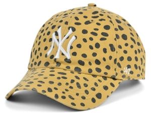 '47 Brand Women's New York Yankees Cheetah Clean Up Cap | Macys (US)