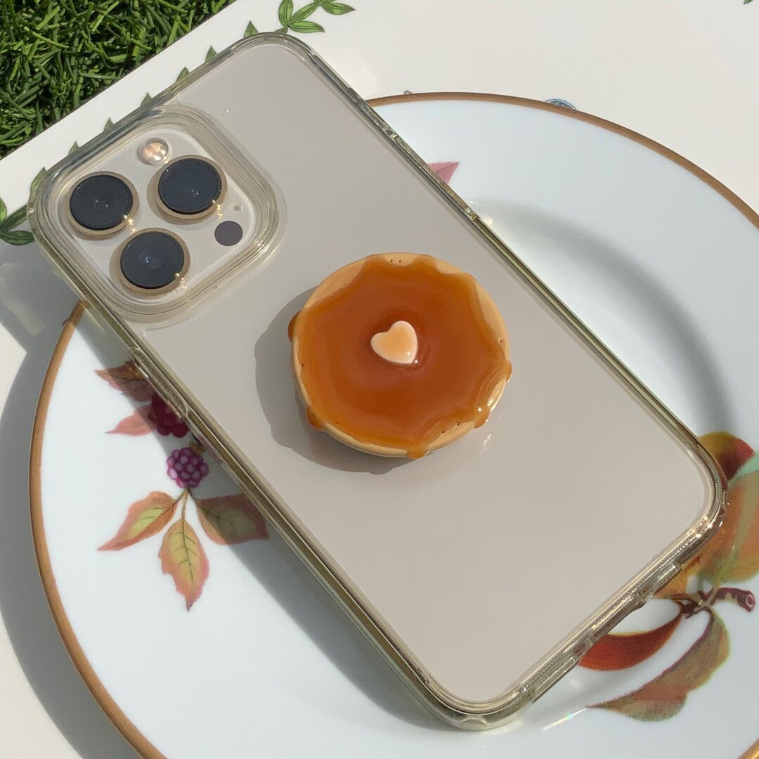 Heart Butter Pancakes With Syrup Phone Grip | Etsy (US)