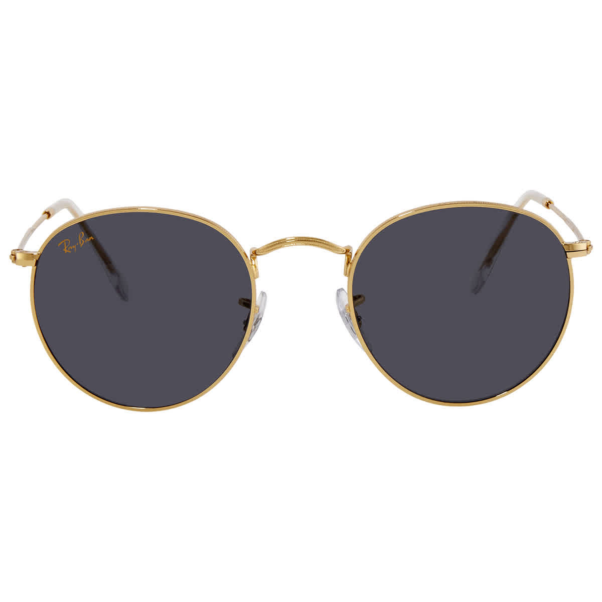 Ray Ban Round Metal Legend Gold Blue Unisex Sunglasses RB3447 9196R5 50 | Jomashop.com & JomaDeals.com