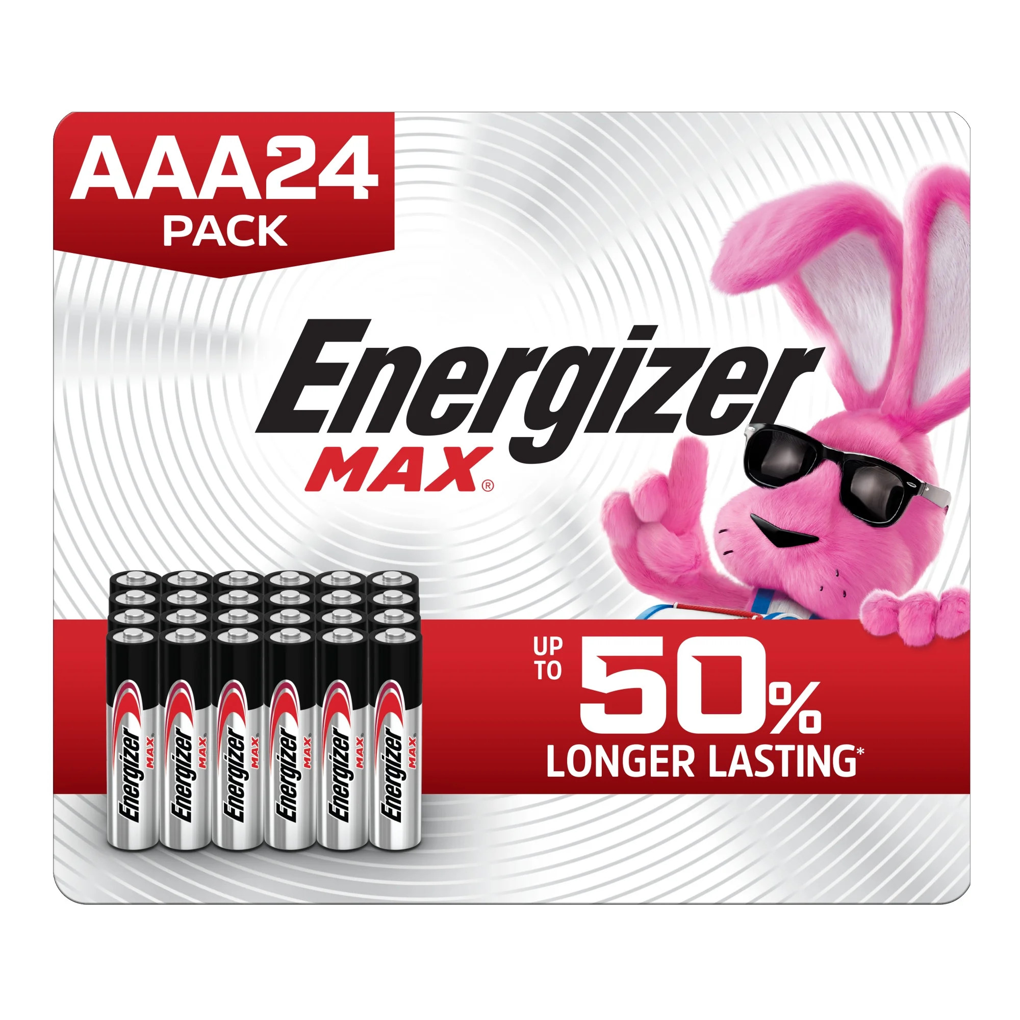 Energizer MAX AAA Batteries (24 Pack), Triple A Alkaline Batteries - Walmart.com | Walmart (US)