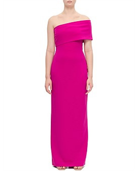 David Jones SOLACE LONDON Lana Maxi Dress in Fuchsia, Size 12 AU | David Jones (Australia & New Zealand)