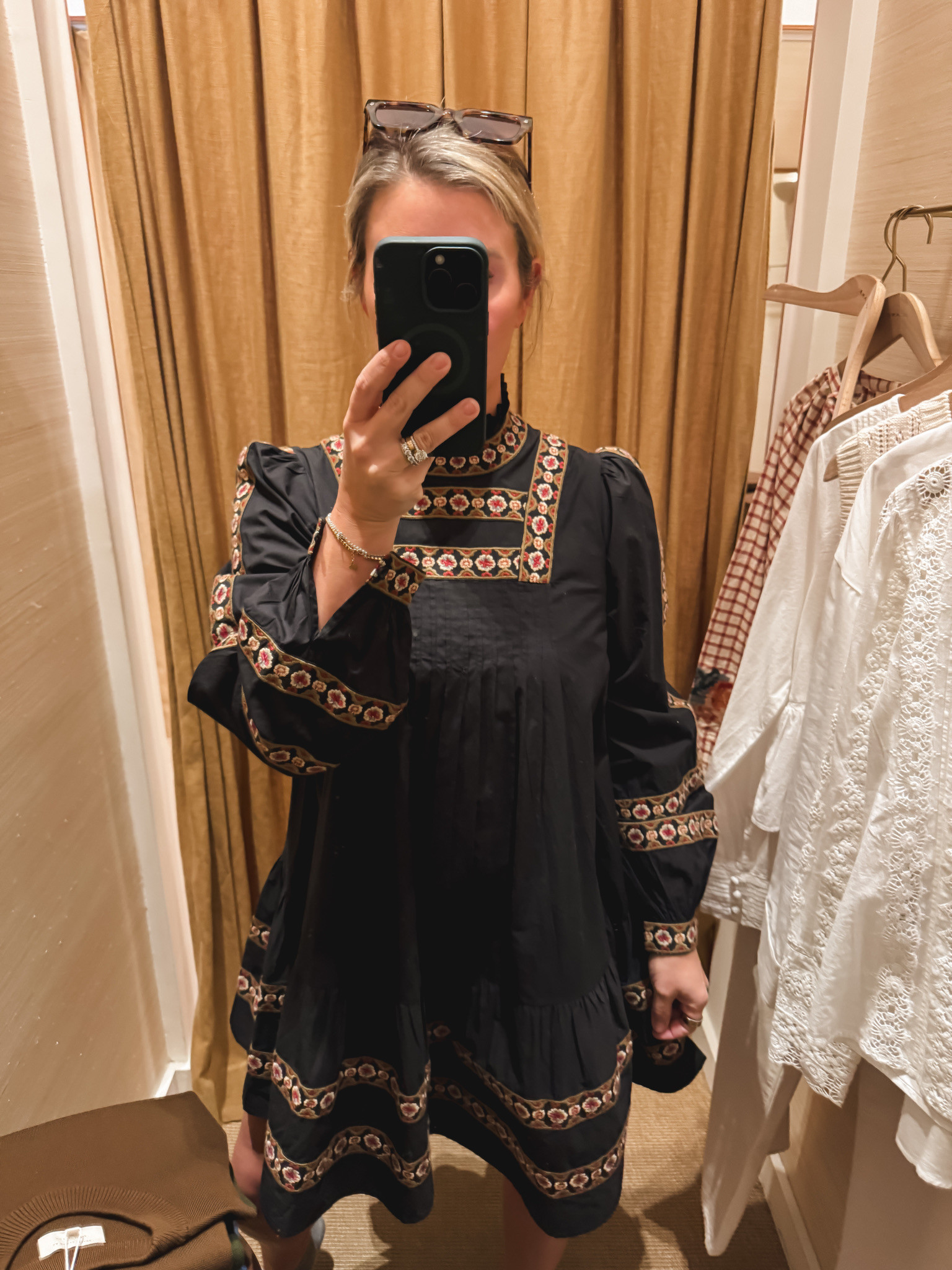 Mini Long sleeve dress 

 #LTKSeasonal