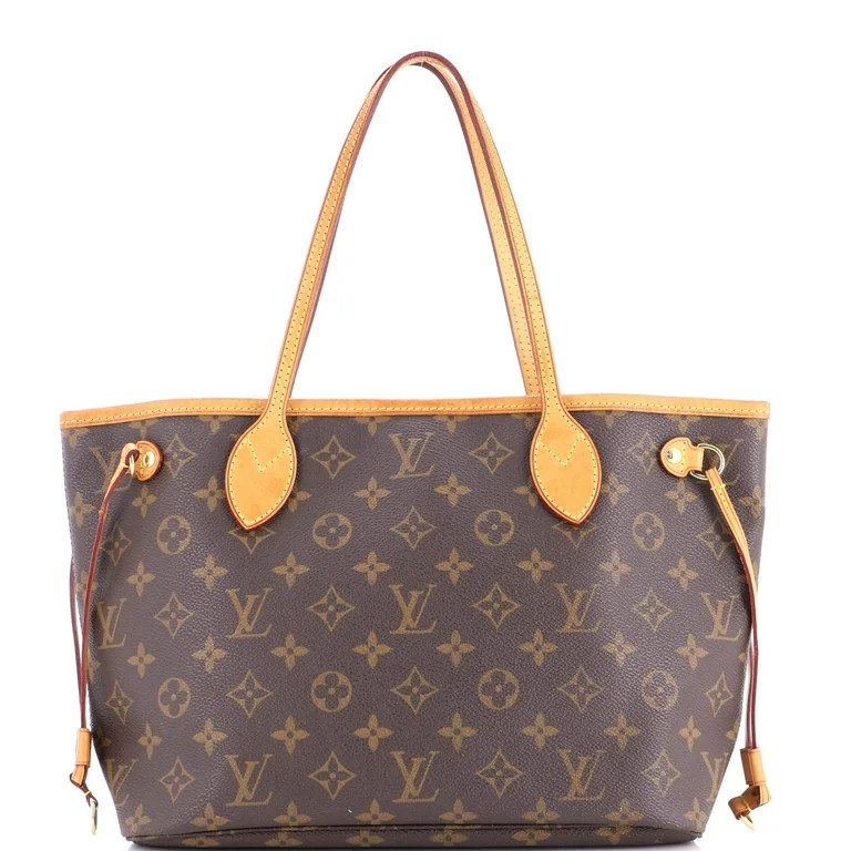 Pre-Owned Louis Vuitton Neverfull Tote Monogram Canvas PM By Rebag | Walmart (US)