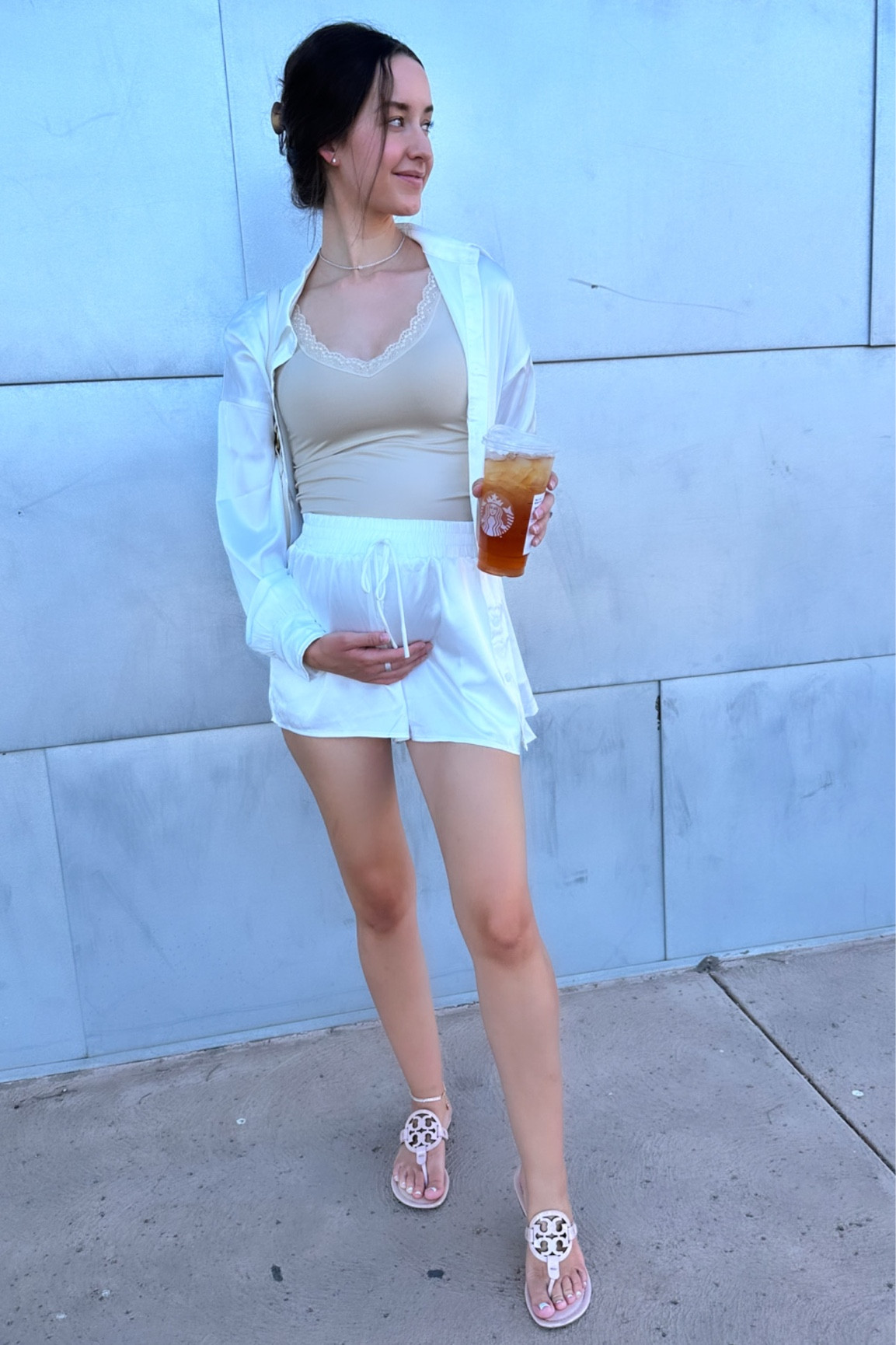 Pink blush maternity satin matching set ✨🤍🕊️

Discount code “kellymandarich25"

#LTKbump #LTKstyletip #LTKsalealert