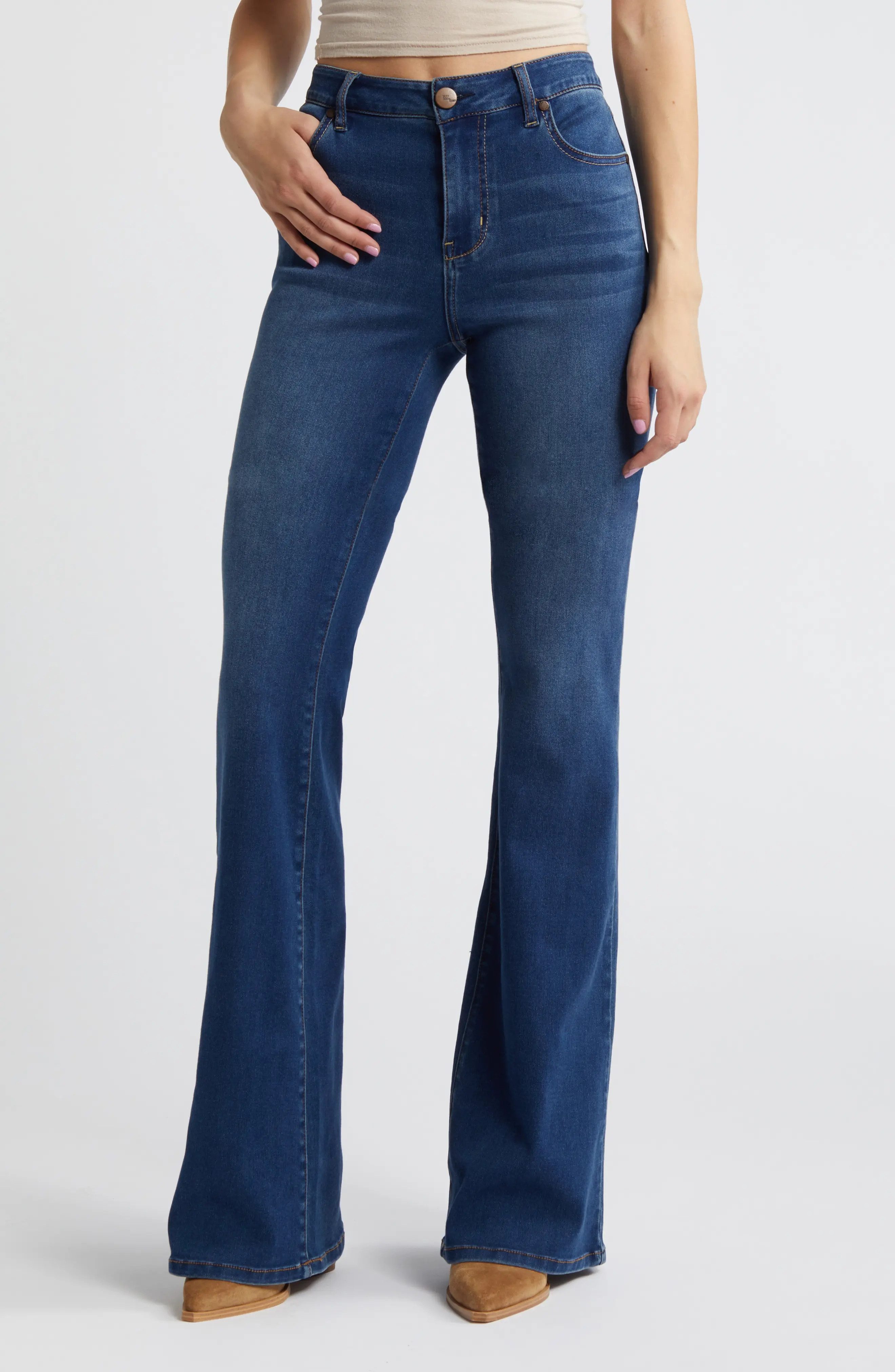 Butter Tall High Waist Slim Bootcut Jeans (Women) | Nordstrom | Nordstrom