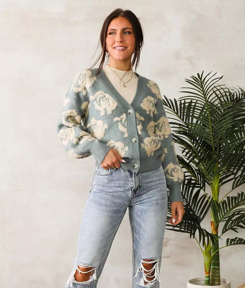 mystree Floral Cardigan Sweater | Buckle