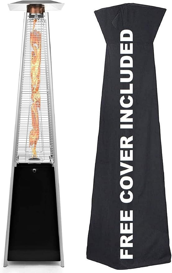 Avenlur Outdoor Patio Propane Space Heater - 48,000 Btu Pyramid Propane Heater, Outdoor Heater, P... | Amazon (US)