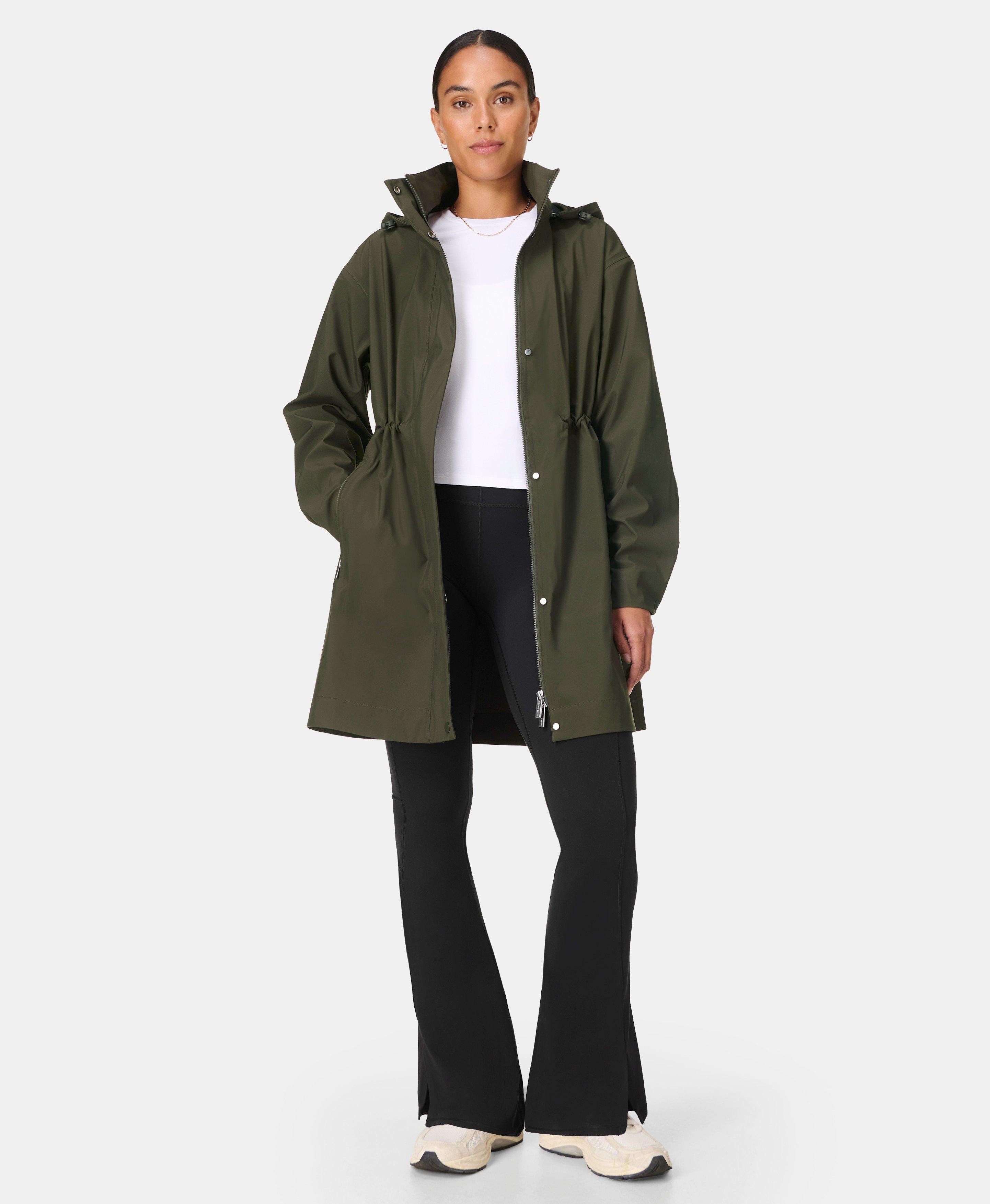 Guide Waterproof Parka - Nori Green | Women's Jackets + Coats | Sweaty Betty | Sweaty Betty UK